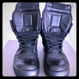 Rick Owens Geobasket high top sneakers